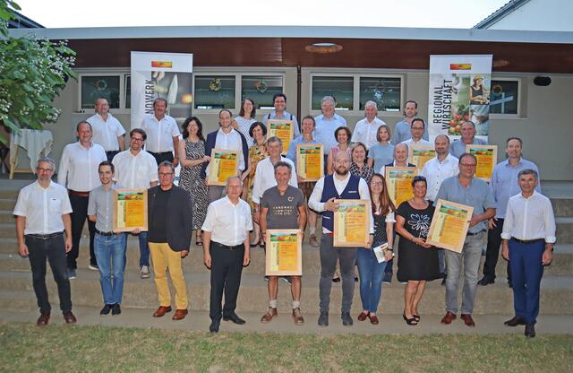 Die innovativsten Handwerker holten die Vulkanland-Obleute in St. Veit in der Südsteiermark vor den Vorhang. | Foto: WOCHE