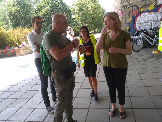 Günther Sigl,Alpenverein im Gespräch mit Umweltministerin Leonore Gewessler