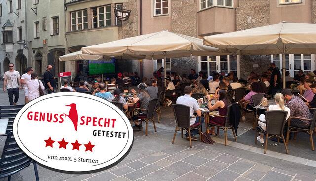 Der Genussspecht testet das kulinarische Angebot in der Euro-Atmosphäre im FloJos in der Altstadt. | Foto: Stadtblatt