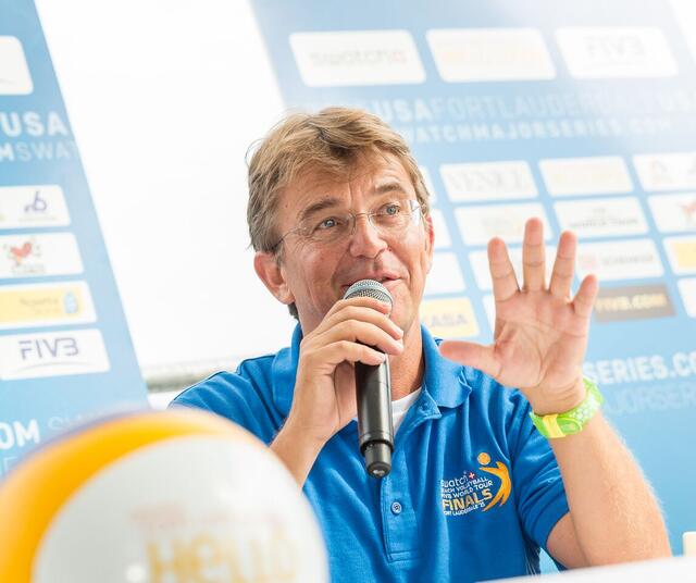 Mit vielen guten Ideen hat Hannes Jagerhofer Beachvolleyball zu einem stimmungsvollen Event-Highlight weiterentwickelt. | Foto: Beach Major GmbH