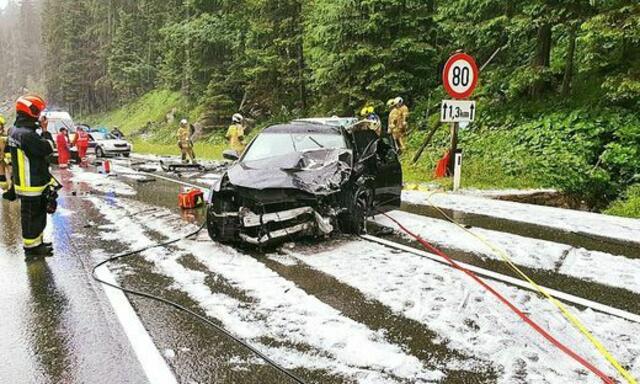 Der Verkehrsunfall ereignete sich diesen Mittwoch. | Foto: FF Mittersill
