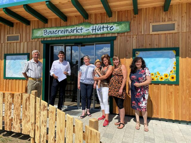 Im August soll die Selbstbedienungshütte in Köttmannsdorf eröffnet werden, die mit 10.000 Euro vom Land gefördert wurde.  | Foto: KK