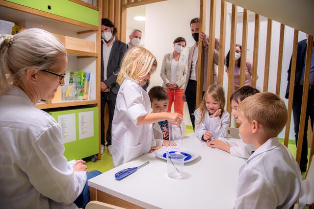 Kindergarten Funkelstein: Eine eigene Ecke für die Straßwalchener