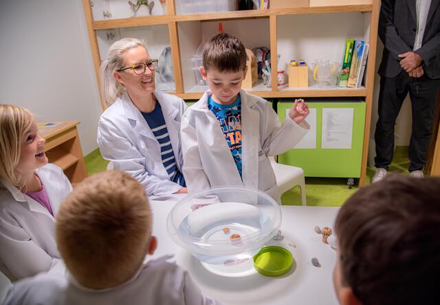 Kindergarten Funkelstein: Eine eigene Ecke für die Straßwalchener