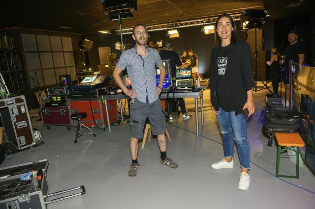 Der gebürtige Klagenfurter Sir Tralala reiste aus Wien zu Marina Virgolini an, um beim Festival aufzuspielen. | Foto: Thomas Hude