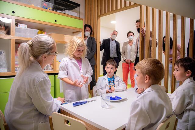 Kindergarten Funkelstein: Eine eigene Ecke für die Straßwalchener