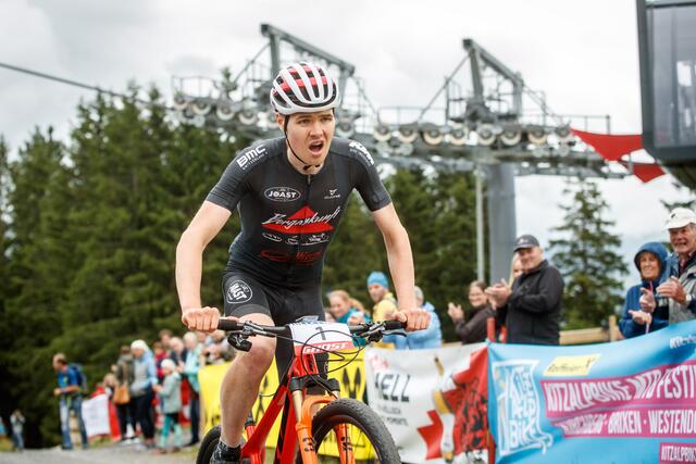 Toni Tähti siegte mit neuem Streckenrekord. | Foto: Haiden