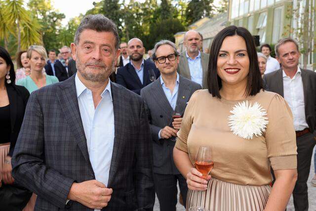 Stefan Ottrubay und Astrid Eisenkopf | Foto: Katharina Schiffl