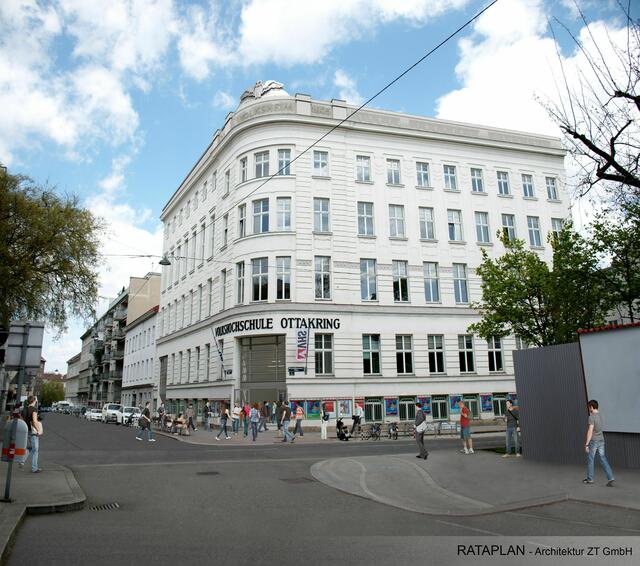 Die VHS Ottakring übersiedelt mit 5. Juli 2021 vom Ludo-Hartmann-Platz 7 in die Panikengasse 31.
 | Foto: VHS Ottakring