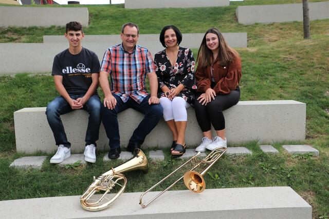 Für die Kalsdorfer Familie Karpjuk gehört Musik ganz einfach dazu. | Foto: Edith Ertl
