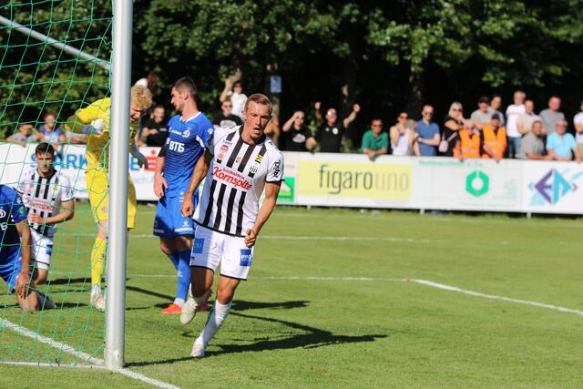 Thomas Goiginger belohnte sich im Duell gegen den russischen Hauptstadt-Klub mit zwei Toren. | Foto: Reischl