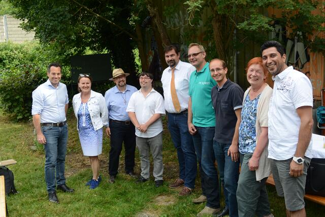 Viel Prominenz bei der Re-Opening-Party 2021 des Purkersdorfer Jugendzentrums "re:spect".