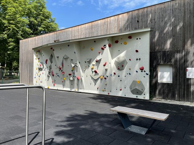 Bewegungsangebote sollen in allen Stadtteilen sichtbarer werden, so wie hier die neugebaute Anlage im Volksgarten. | Foto: Lisa Gold