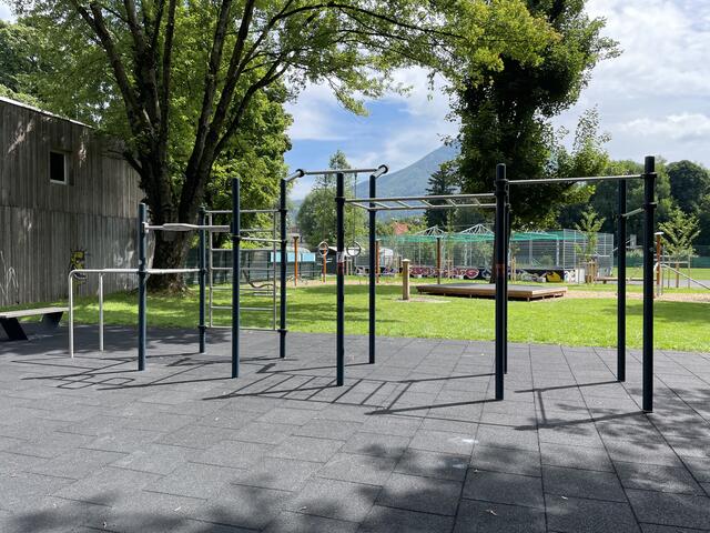 Bewegungsangebote sollen in allen Stadtteilen sichtbarer werden, so wie hier die neugebaute Anlage im Volksgarten. | Foto: Lisa Gold