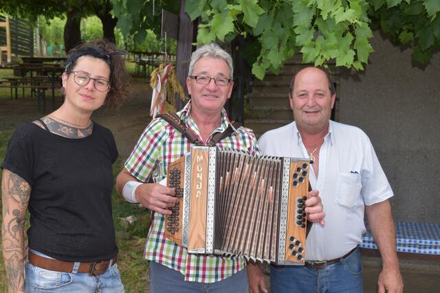 Auch Musik gab es beim Kellergassenfest am Csaterberg. | Foto: Michael Strini