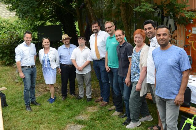 Viel Prominenz bei der Re-Opening-Party 2021 des Purkersdorfer Jugendzentrums "re:spect".