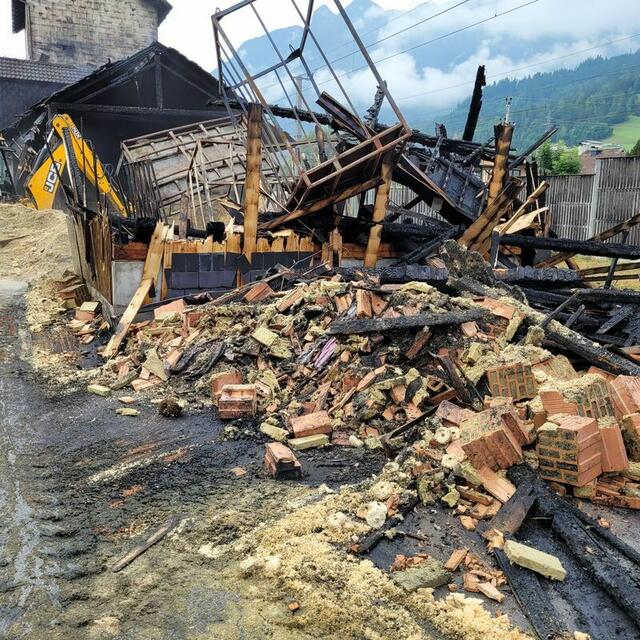 die Brandursachen werden jetzt ermittelt.  | Foto: FF Kuchl