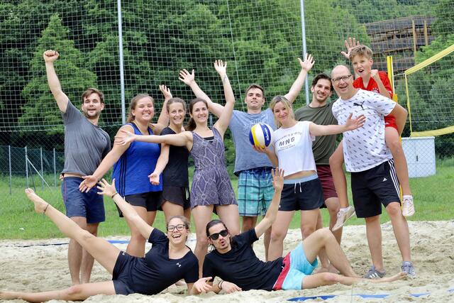 Alle Teilnehmerinnen und Teilnehmer hatten sichtlich Spaß