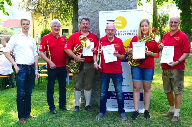 Die Gföhler Musiker waren in Gföhl zu Gast. | Foto: privat