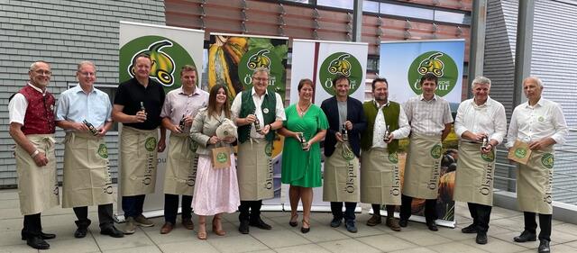 Heute haben sich die Vertreterinnen und Vertreter im Greith-Haus getroffen, um das neue Programm und das Logo für den Neustart der "Steirischen Ölspur" zu präsentieren. | Foto: Susanne Veronik