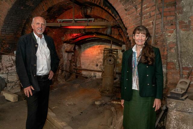 Eine Einladung, in Vordernberg und Leoben Montangeschichte zu erleben, sprechen Günther Kolb und Helga Papst aus.