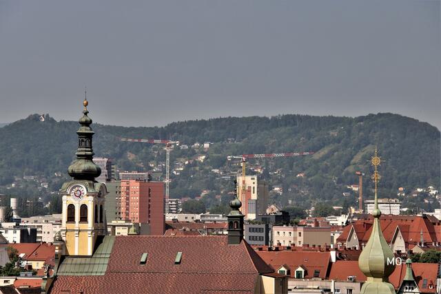 Baukran in Graz