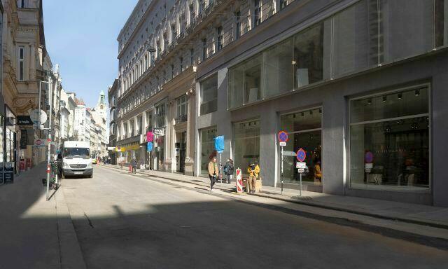 Vor der Umgestaltung glich die Zollergasse eher einer Betonwüste. | Foto: PID