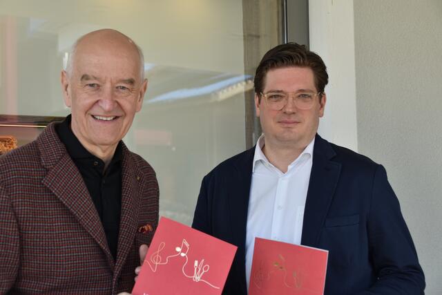 Hermann Döllerer und Phillip Preimesberger (v. l.) bewegen die Kultur. | Foto: Martin Schöndorfer