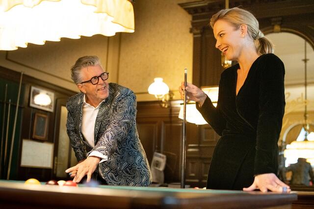 Treffsicher: Gerhard Krispl entführte Opernstar Elina Garanca ins Wiener Café Sperl. | Foto: Christian Jungwirth