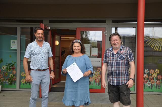 Zusammenarbeit beim Sozial- und Schulausschuss: Bgm. Harald Mulle, Doris Dirnberger und Erwin Weingrill | Foto: Marktgemeinde Gratwein-Straßengel