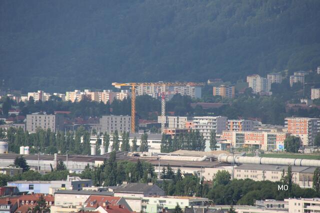Blick über Graz