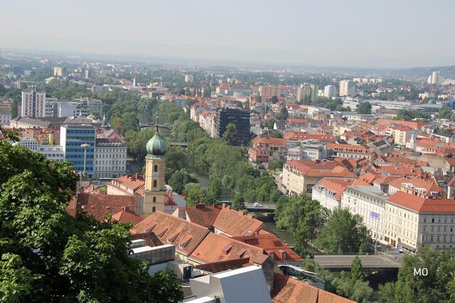 Das grüne Band in Graz