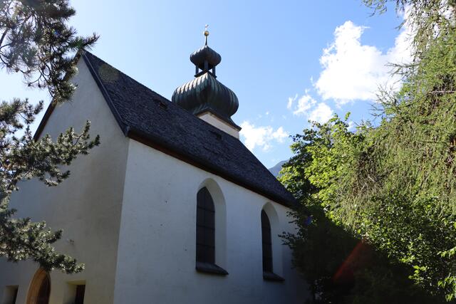 Spenden erbeten: Die Gesamtkosten für die Restaurierung der Burschlkirche in Landeck belaufen sich auf rund 337.000 Euro.   | Foto: Siegele