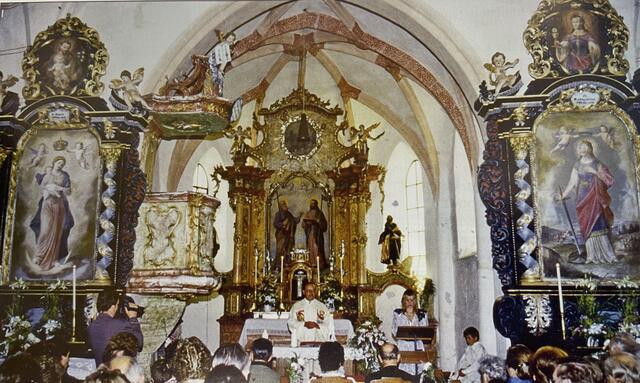 Die Filialkirche St. Jakob liegt im St. Willibalder Ortsteil Antlangkirchen. | Foto: Heimatbuch St. Willibald
