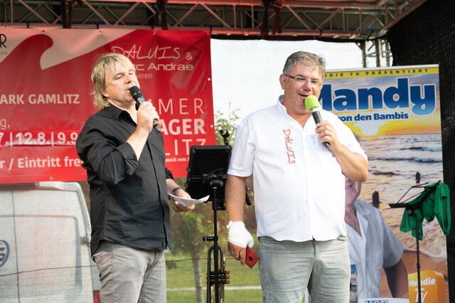 Die Organisatoren Marc Andrea und Da Luis | Foto: C M. Krobath-AustrianNews