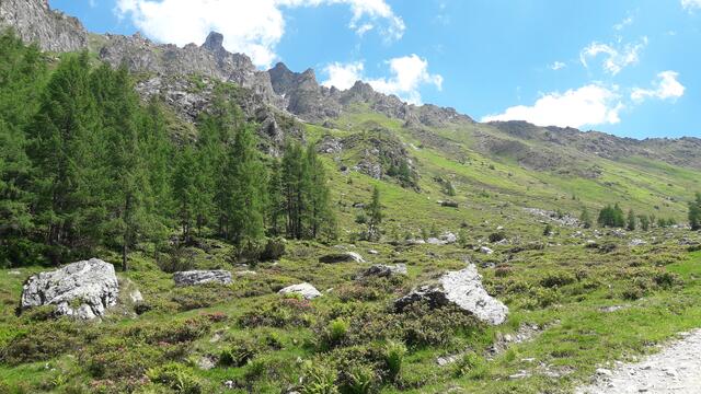 die Schladminger Tauern mit ihren beeindruckenden Bergen sind herrlich anzusehen... | Foto: I.Wozonig