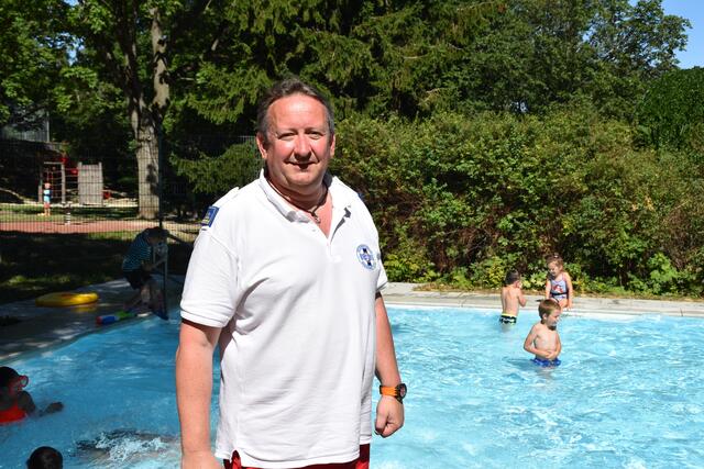 Ralph Hamburger ist Präsident der Österreichischen Wasserrettung Perchtoldsdorf.