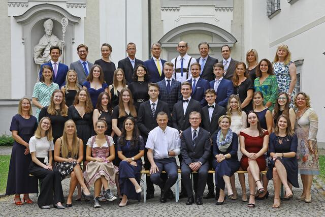 8B-Klasse des Stiftsgymnasiums Schlierbach | Foto: Josef Reiter