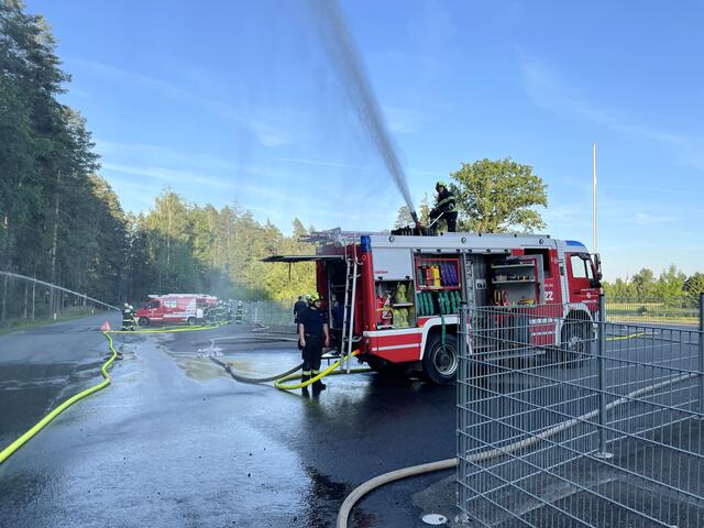 Test der Ausrüstung | Foto: Feuerwehr Waidhofen/Thaya - www.ffwaidhofen.at