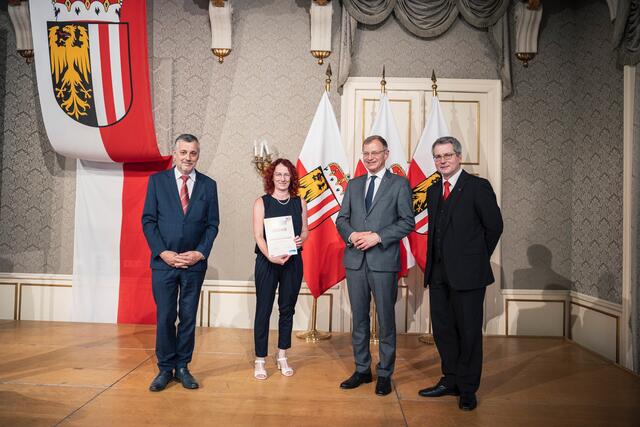 Auszeichnung "Meistersingerschule" für die Musikmittelschule Kirchdorf | Foto: Land OÖ/Max Mayrhofer