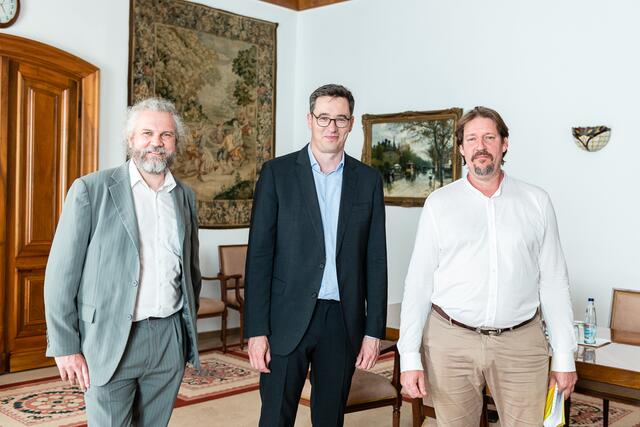 Nationalrat Martin Litschauer traf Bürgermeister Gergely Karácsony in Budapest | Foto: Privat