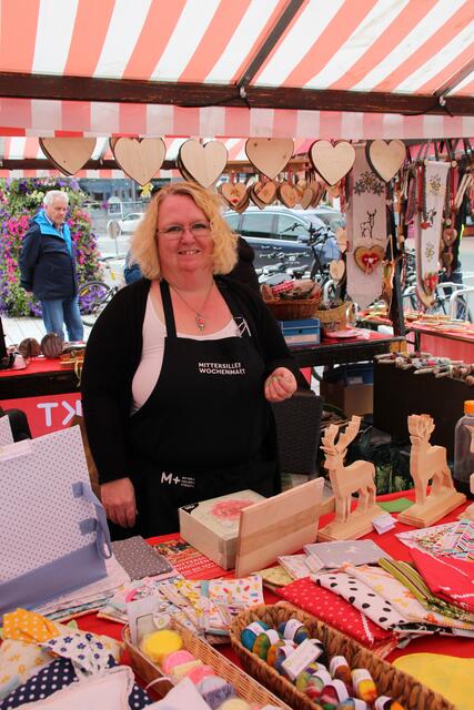 Das passende Geschenk für jeden Anlass findet man am Stand von Silke Wechselberger (Silkes Geschenkewelt). | Foto: Vanessa fotografiert