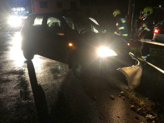 Unfall auf der Pernecker Straße in Bad Ischl. | Foto: FW Reiterndorf