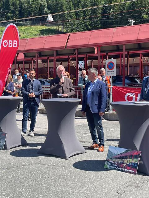 LR Sebastian Schuschnig, Mallnitzer Bürgermeister Günther Novak und Obervellacher Bürgermeister Arnold Klammer | Foto: RMK