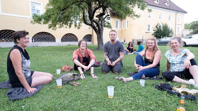 Moe, Vroni, Norman, Lea und Kathy  | Foto: Kendlbacher