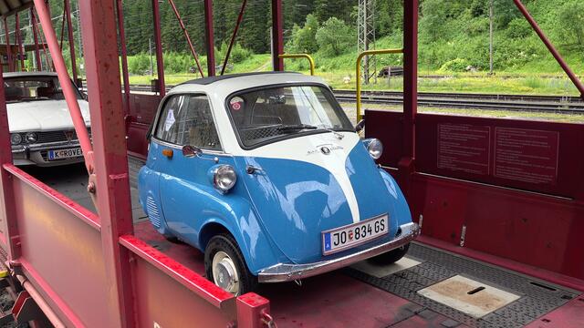 Nach einem Stillstand im Zweiten Weltkrieg wurde die Tauernschleuse 1945/46 ausschließlich durch Besatzungsmächte genutzt.  | Foto: Hans Kofler