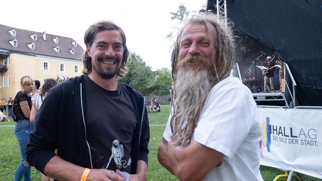 Raphael und Peggy waren von den Konzerten begeistert. | Foto: Michael Kendlbacher