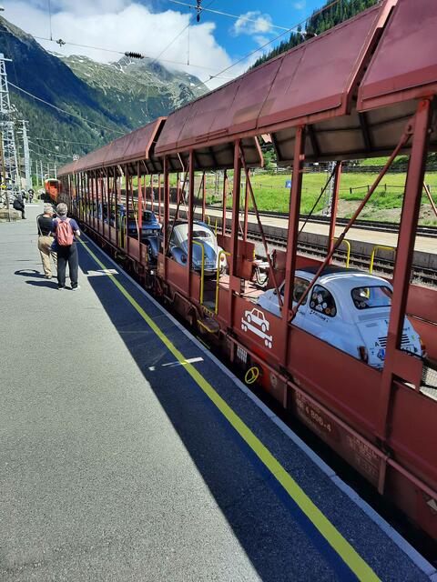 Die Zug-Fahrzeit der 11,75 km langen Strecke durch die Tauernschleuse beträgt ca. 12 Minuten. | Foto: ÖBB/Limpl
