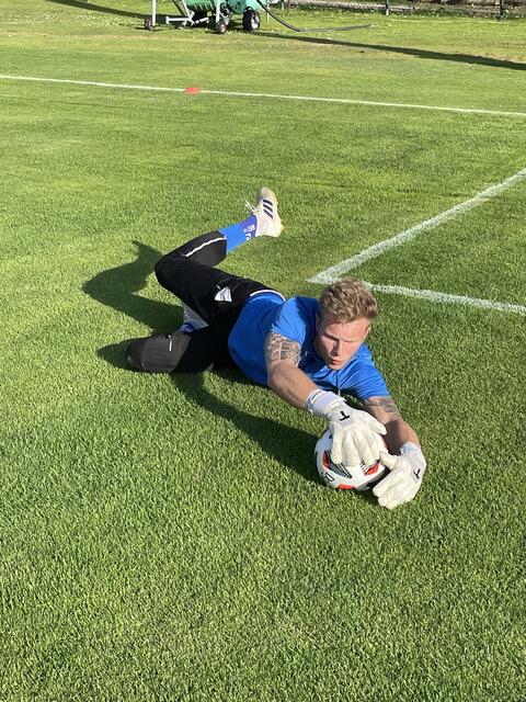 Der Dellacher Schlußmann Jakob Karpf,zählt zu den Toptorhütern der Kärntner Liga.  | Foto: Dabringer/KK