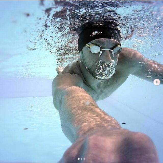 Corona bedeutete auch für Parade-Schwimmer Martin Hettlinger Schwimm-Stopp. 2022 will der Neckenmarkter vier Seen durchqueren. | Foto: Martin Hettlinger